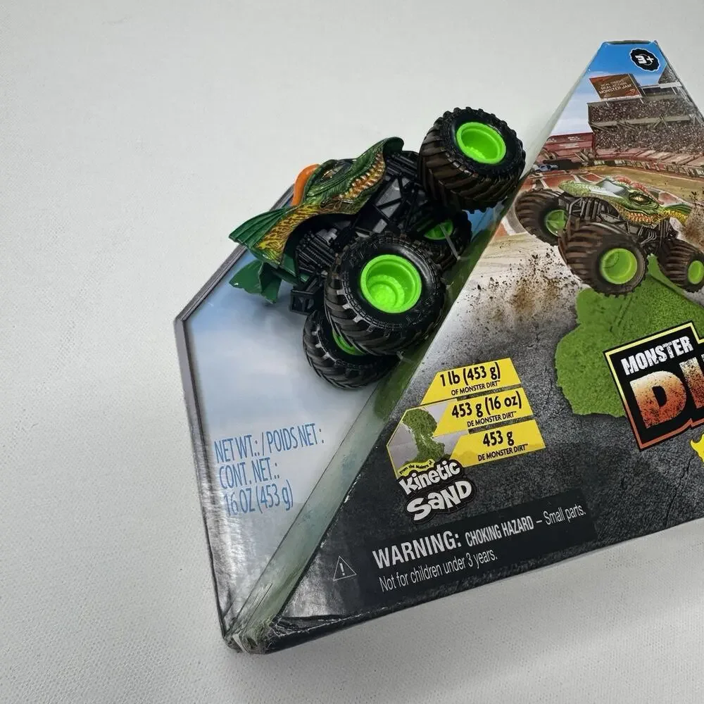 Monster Jam Monster Dirt Dragon 3 Piece Playset